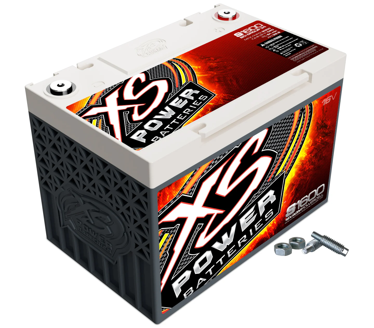 XS Power S1600 AGM Racing Battery 16 Volt