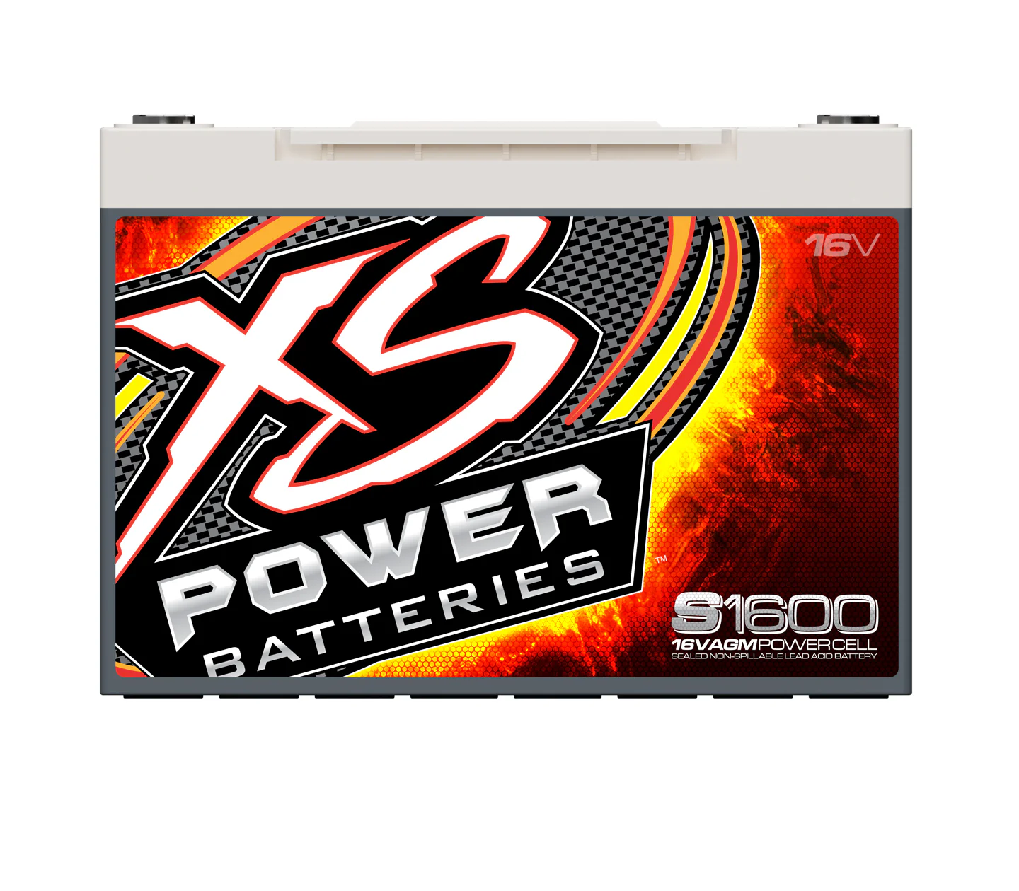 XS Power S1600 AGM Racing Battery 16 Volt - Image 2